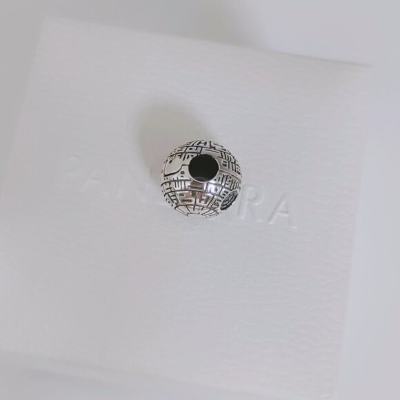 Pandora Star Wars Death Star Clip Charm S925 Sterling Silver with box - Picture 9 of 9